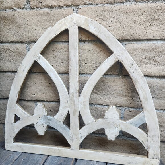Farmhouse Arch Wood Primitive Rustic Distressed Shabby Chic Modernato 30" - Picture 4 of 4